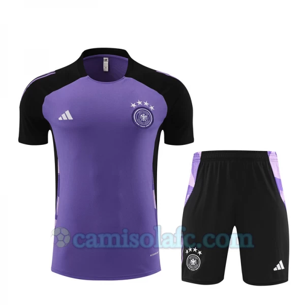 Alemanha T-Shirt Fatos de Treino 2024-25 Púrpura