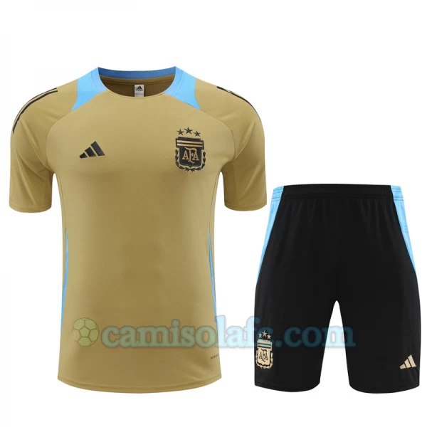 Argentina T-Shirt Fatos de Treino 2024-25 Gold