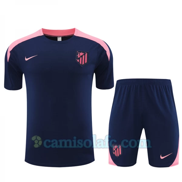 Atlético Madrid T-Shirt Fatos de Treino 2024-25 Azul