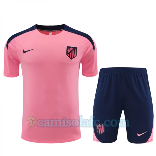 Atlético Madrid T-Shirt Fatos de Treino 2024-25 Rosa