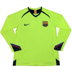 Camisola FC Barcelona Retro 2005-06 Alternativa Homem Manga Comprida