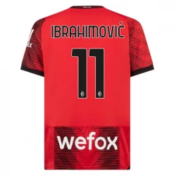 Camisola Futebol AC Milan Zlatan Ibrahimović #11 2023-24 Principal Equipamento Homem