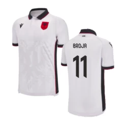 Camisola Futebol Albânia Broja #11 UEFA Euro 2024 Alternativa Homem Equipamento