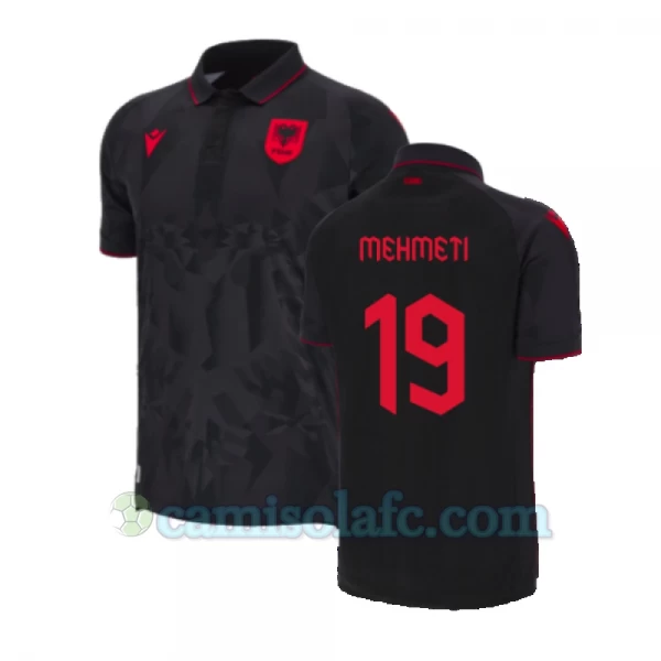 Camisola Futebol Albânia Mehmeti #19 UEFA Euro 2024 Terceiro Homem Equipamento
