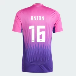 Camisola Futebol Alemanha Anton #16 UEFA Euro 2024 Alternativa Homem Equipamento