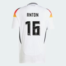 Camisola Futebol Alemanha Anton #16 UEFA Euro 2024 Principal Homem Equipamento