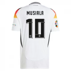 Camisola Futebol Alemanha Jamal Musiala #10 UEFA Euro 2024 Principal Homem Equipamento