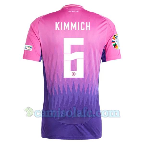 Camisola Futebol Alemanha Joshua Kimmich #6 UEFA Euro 2024 Alternativa Homem Equipamento