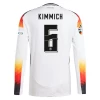 Camisola Futebol Alemanha Joshua Kimmich #6 UEFA Euro 2024 Principal Homem Equipamento Manga Comprida