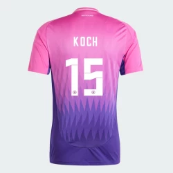 Camisola Futebol Alemanha Koch #15 UEFA Euro 2024 Alternativa Homem Equipamento