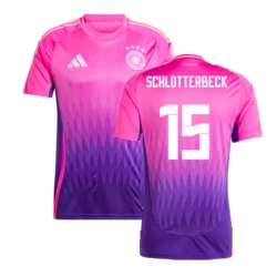 Camisola Futebol Alemanha Schlotterbeck #15 UEFA Euro 2024 Alternativa Homem Equipamento