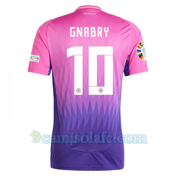 Camisola Futebol Alemanha Serge Gnabry #10 UEFA Euro 2024 Alternativa Homem Equipamento