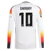 Camisola Futebol Alemanha Serge Gnabry #10 UEFA Euro 2024 Principal Homem Equipamento Manga Comprida