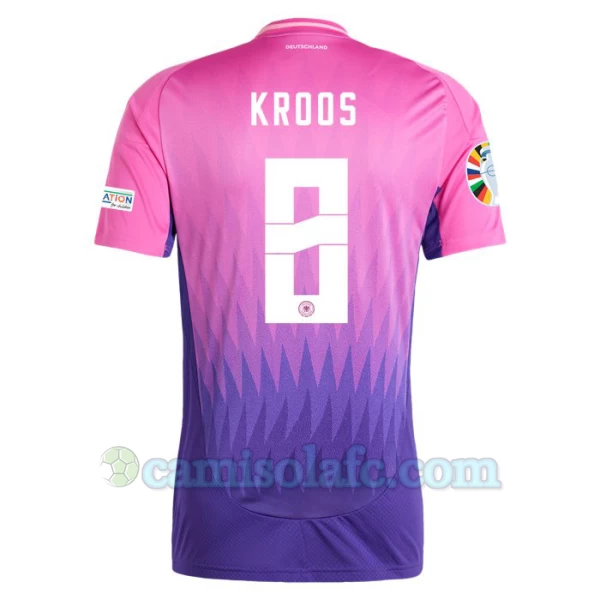 Camisola Futebol Alemanha Toni Kroos #8 UEFA Euro 2024 Alternativa Homem Equipamento