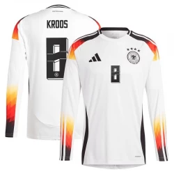 Camisola Futebol Alemanha Toni Kroos #8 UEFA Euro 2024 Principal Homem Equipamento Manga Comprida