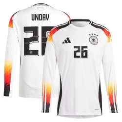 Camisola Futebol Alemanha Undav #26 UEFA Euro 2024 Principal Homem Equipamento Manga Comprida