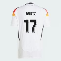 Camisola Futebol Alemanha Wirtz #17 UEFA Euro 2024 Principal Homem Equipamento