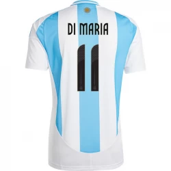 Camisola Futebol Argentina Ángel Di María #11 Copa America 2024 Principal Homem Equipamento