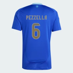 Camisola Futebol Argentina Pezzella #6 Copa America 2024 Alternativa Homem Equipamento