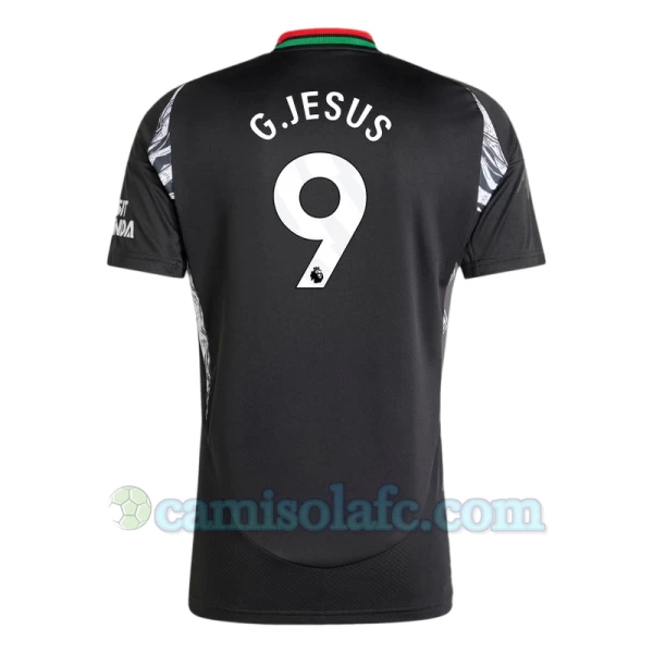 Camisola Futebol Arsenal FC 2024-25 Gabriel Jesus #9 Alternativa Equipamento Homem