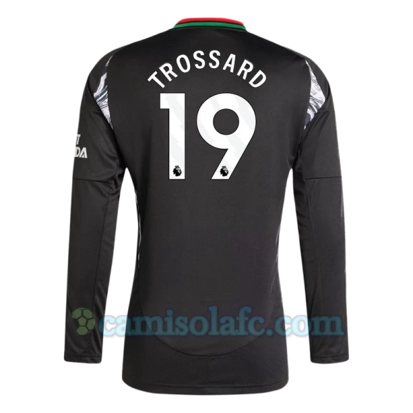 Camisola Futebol Arsenal FC 2024-25 Trossard #19 Alternativa Equipamento Homem Manga Comprida