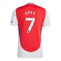 Camisola Futebol Arsenal FC Bukayo Saka #7 2024-25 Principal Equipamento Homem