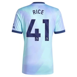 Camisola Futebol Arsenal FC Declan Rice #41 2024-25 Terceiro Equipamento Homem