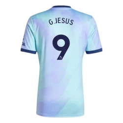 Camisola Futebol Arsenal FC Gabriel Jesus #9 2024-25 Terceiro Equipamento Homem