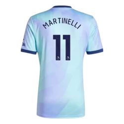 Camisola Futebol Arsenal FC Gabriel Martinelli #11 2024-25 Terceiro Equipamento Homem