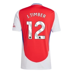 Camisola Futebol Arsenal FC J.Timber #12 2024-25 Principal Equipamento Homem