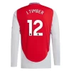 Camisola Futebol Arsenal FC J.Timber #12 2024-25 Principal Equipamento Homem Manga Comprida