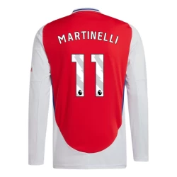 Camisola Futebol Arsenal FC Martinelli #11 2024-25 Principal Equipamento Homem Manga Comprida