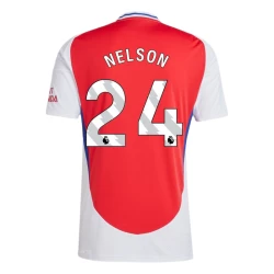 Camisola Futebol Arsenal FC Nelson #24 2024-25 Principal Equipamento Homem