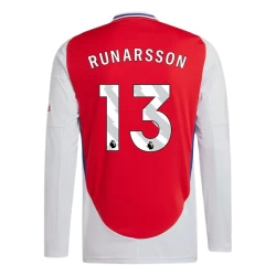 Camisola Futebol Arsenal FC Runarsson #13 2024-25 Principal Equipamento Homem Manga Comprida