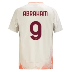 Camisola Futebol AS Roma 2024-25 Abraham #9 Alternativa Equipamento Homem