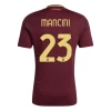 Camisola Futebol AS Roma Mancini #23 2024-25 Principal Equipamento Homem