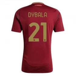 Camisola Futebol AS Roma Paulo Dybala #21 2024-25 Principal Equipamento Homem