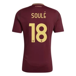 Camisola Futebol AS Roma Soule #18 2024-25 Principal Equipamento Homem