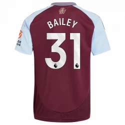 Camisola Futebol Aston Villa Bailey #31 2024-25 Principal Equipamento Homem