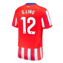 Camisola Futebol Atlético Madrid S.Lino #12 2024-25 Principal Equipamento Homem