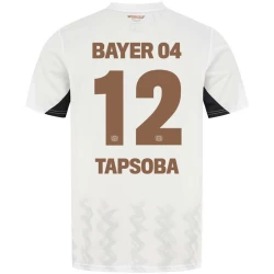 Camisola Futebol Bayer 04 Leverkusen 2024-25 Tapsoba #12 Alternativa Equipamento Homem