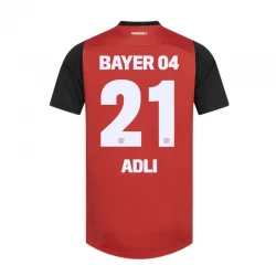 Camisola Futebol Bayer 04 Leverkusen Adli #21 2024-25 Principal Equipamento Homem