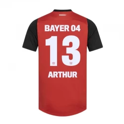 Camisola Futebol Bayer 04 Leverkusen Arthur #13 2024-25 Principal Equipamento Homem