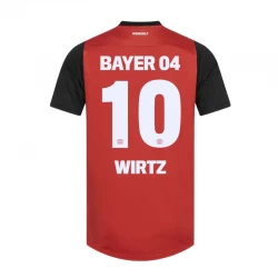 Camisola Futebol Bayer 04 Leverkusen Florian Wirtz #10 2024-25 Principal Equipamento Homem