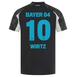 Camisola Futebol Bayer 04 Leverkusen Florian Wirtz #10 2024-25 Terceiro Equipamento Homem