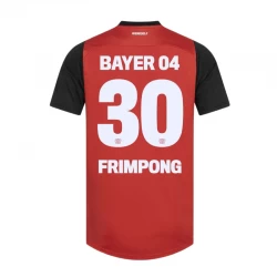 Camisola Futebol Bayer 04 Leverkusen Frimpong #30 2024-25 Principal Equipamento Homem
