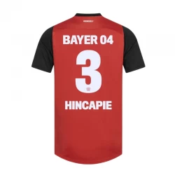 Camisola Futebol Bayer 04 Leverkusen Hincapie #3 2024-25 Principal Equipamento Homem
