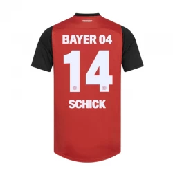 Camisola Futebol Bayer 04 Leverkusen Schick #14 2024-25 Principal Equipamento Homem