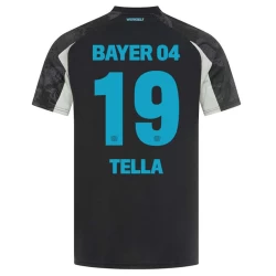 Camisola Futebol Bayer 04 Leverkusen Tella #19 2024-25 Terceiro Equipamento Homem