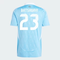 Camisola Futebol Bélgica Batshuayi #23 UEFA Euro 2024 Alternativa Homem Equipamento